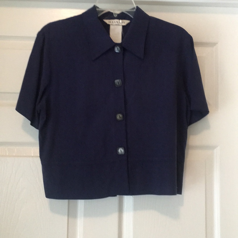 Navy but not nautical shirt